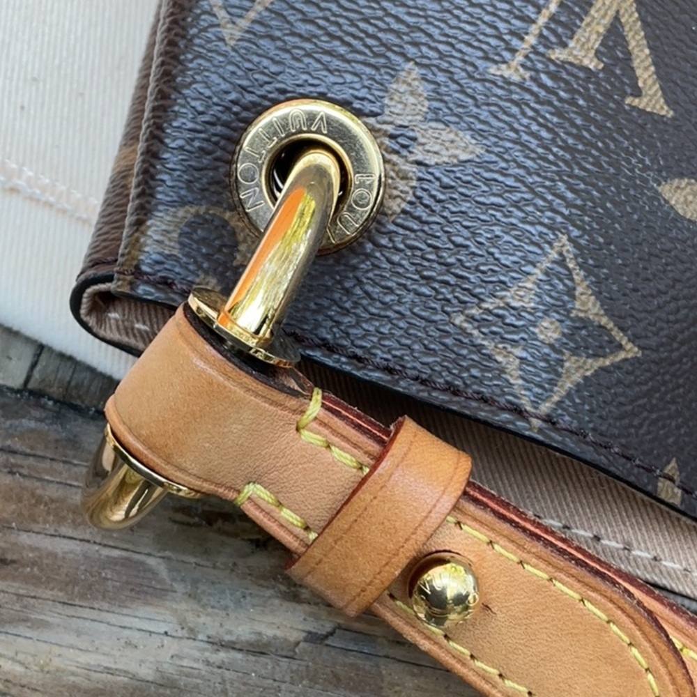 Louis Vuitton Classic Brown Monogram Tote- Graceful mm - Picture 14 of 15